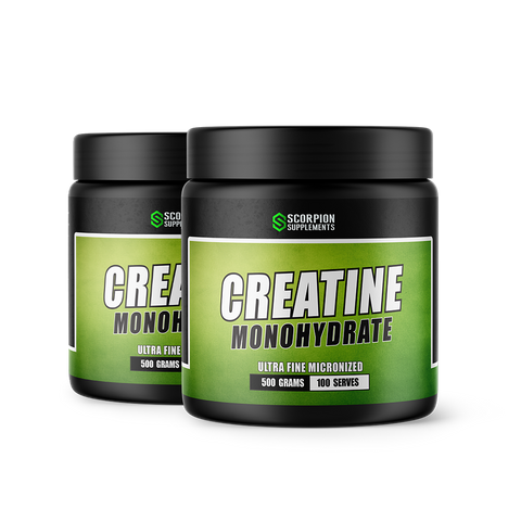 CREATINE MONOHYDRATE 1KG (2 x 500g)