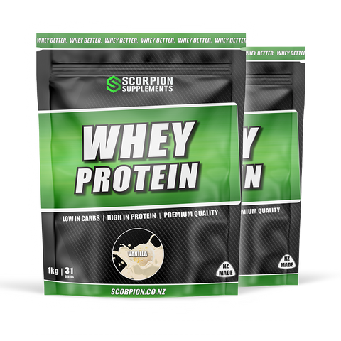 SCORPION WHEY PROTEIN 2KG COMBO
