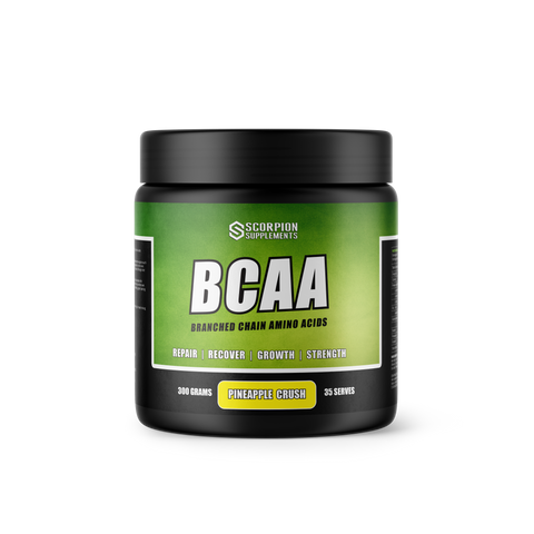 SCORPION BCAA POWDER GREEN APPLE 300g