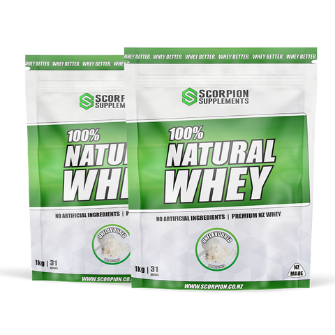 SCORPION 100% NATURAL WHEY PROTEIN 2KG