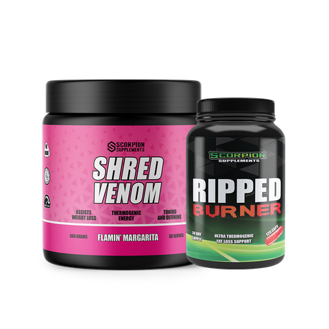 SHRED VENOM + RIPPED BURNER DOUBLE DEAL