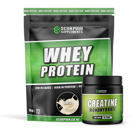 SCORPION WHEY + CREATINE COMBO