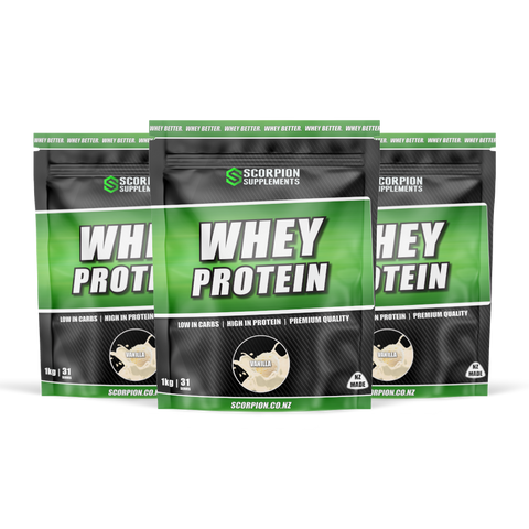 SCORPION WHEY PROTEIN 3KG COMBO