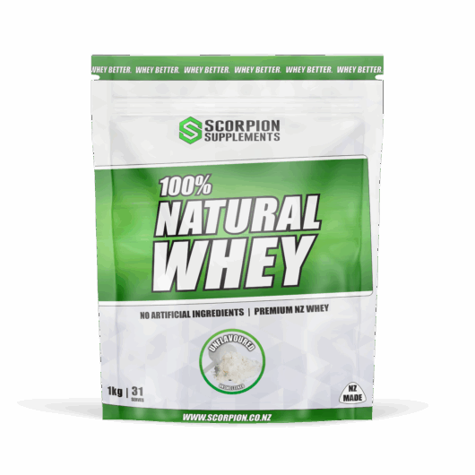 SCORPION 100% NATURAL WHEY PROTEIN 1KG