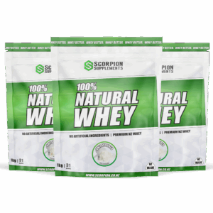 SCORPION 100% NATURAL WHEY PROTEIN 3KG