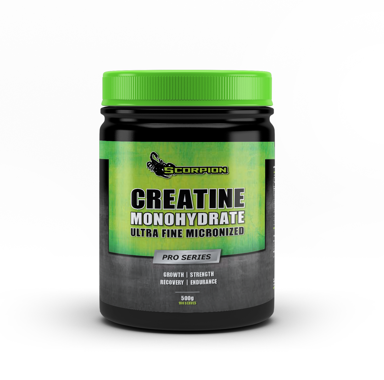 SCORPION CREATINE 500 GRAMS | Scorpion Supplements | Supplement Store NZ