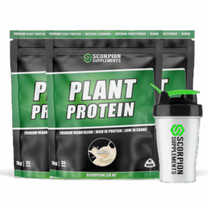 SCORPION PLANT PROTEIN 3KG + FREE SHAKER 700ML