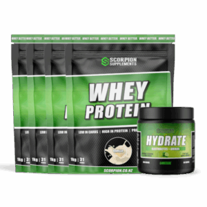 SCORPION WHEY 4KG COMBO + FREE HYDRATE