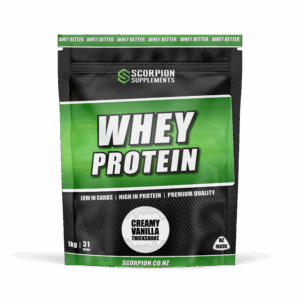 SCORPION WHEY PROTEIN CREAMY VANILLA THICKSHAKE 1KG