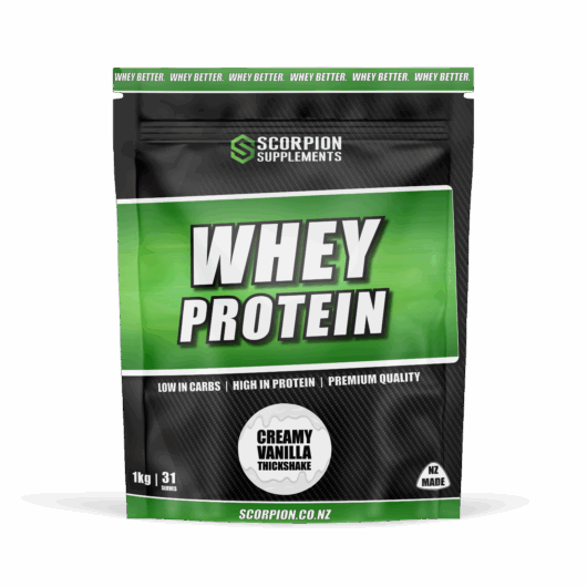 SCORPION WHEY PROTEIN CREAMY VANILLA THICKSHAKE 1KG